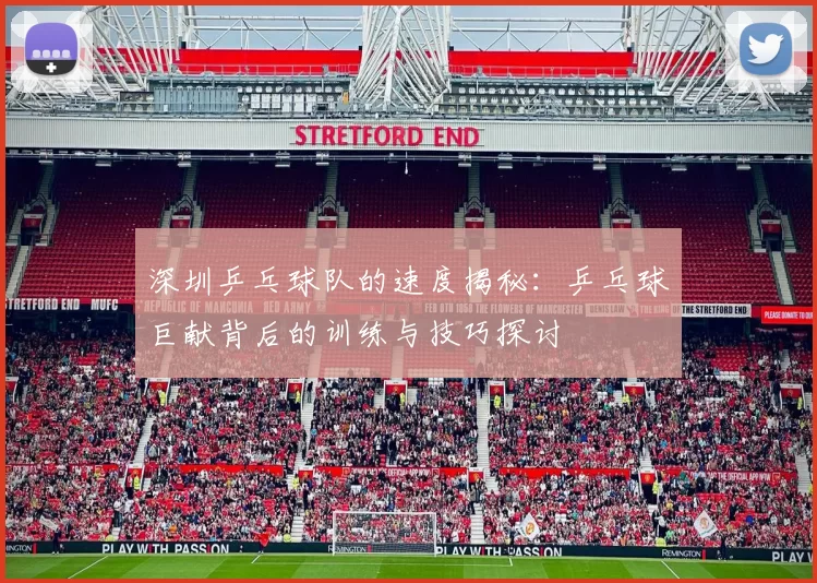 深圳乒乓球队的速度揭秘：乒乓球巨献背后的训练与技巧探讨